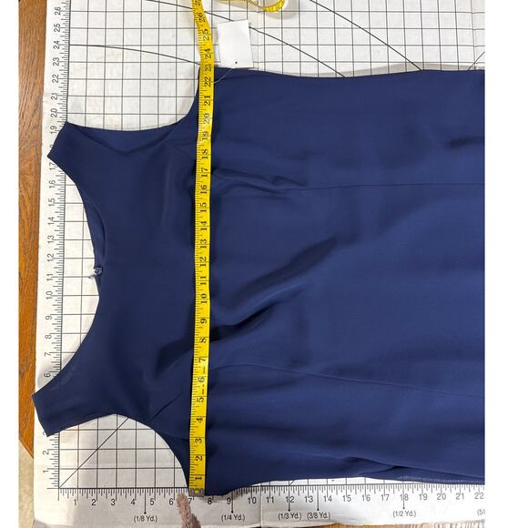 Julian Taylor Navy Blue Dress Jacket Set Women 18W - Picture 10 of 10